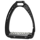 Sicherheitssteigbügel Kinder/Junior Aluminium Schwarz Sicherheitssteigbügel Kinder/Junior Aluminium Schwarz