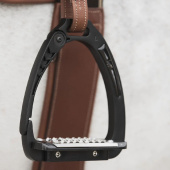 Sicherheitssteigbügel Aluminium Schwarz Sicherheitssteigbügel Aluminium Schwarz