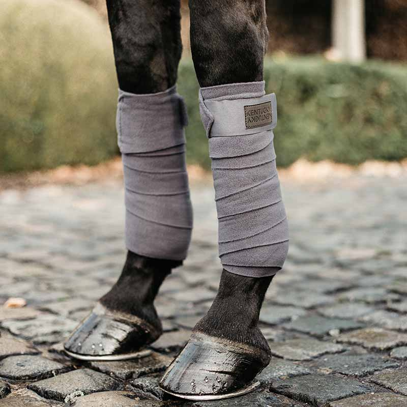 Bandagen Polar Fleece Grau