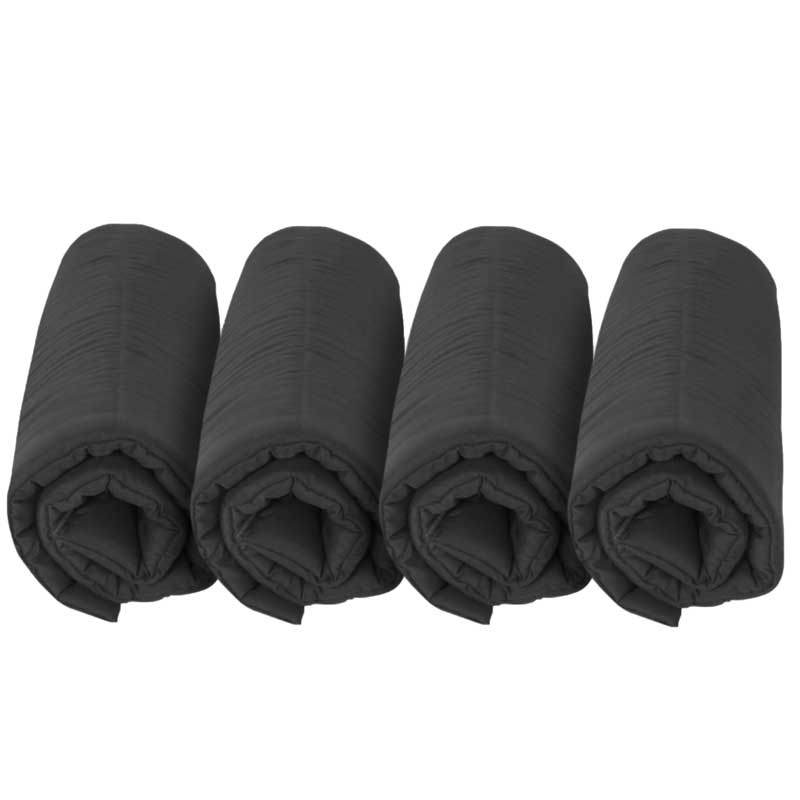 Stallpolster Schwarz