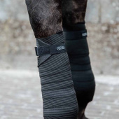 Bandagen Polar Fleece & Elastic Schwarz Bandagen Polar Fleece & Elastic Schwarz