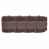 Polar Fleecebandagen 4er-Pack Braun Polar Fleecebandagen 4er-Pack Braun