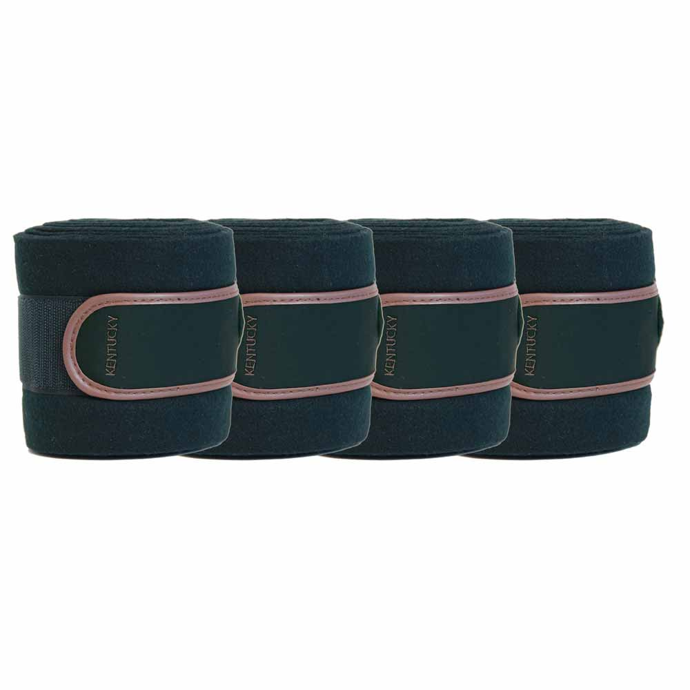 Polar Fleecebandagen 4er-Pack Grün
