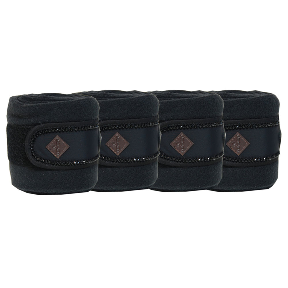 Bandagen Polar Fleece Pearls Schwarz