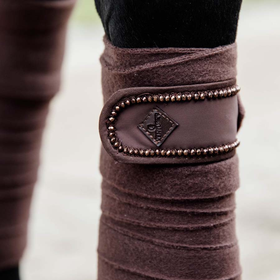 Bandagen Polar Fleece Pearls Braun