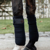 Bandagen Polar Fleece Glitter Schwarz Bandagen Polar Fleece Glitter Schwarz