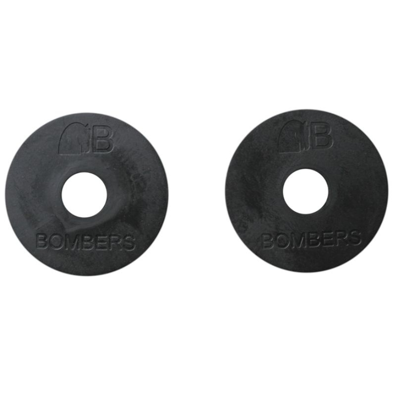 Gebissscheiben Racing Schwarz