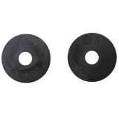 Gebissscheiben Racing Schwarz Gebissscheiben Racing Schwarz