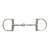 Einfach gebrochenes D-Ring Gebiss Stainless Steel Einfach gebrochenes D-Ring Gebiss Stainless Steel