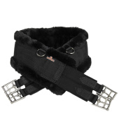 Sattelgurt Sheepskin Schwarz/Schwarz Sattelgurt Sheepskin Schwarz/Schwarz