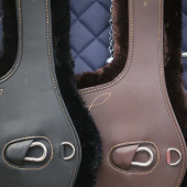 Sattelgurtenschutz Magplatta Sheepskin Schwarz Sattelgurtenschutz Magplatta Sheepskin Schwarz