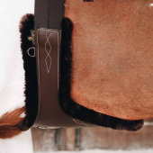 Sattelgurtenschutz Magplatta Sheepskin Braun Sattelgurtenschutz Magplatta Sheepskin Braun