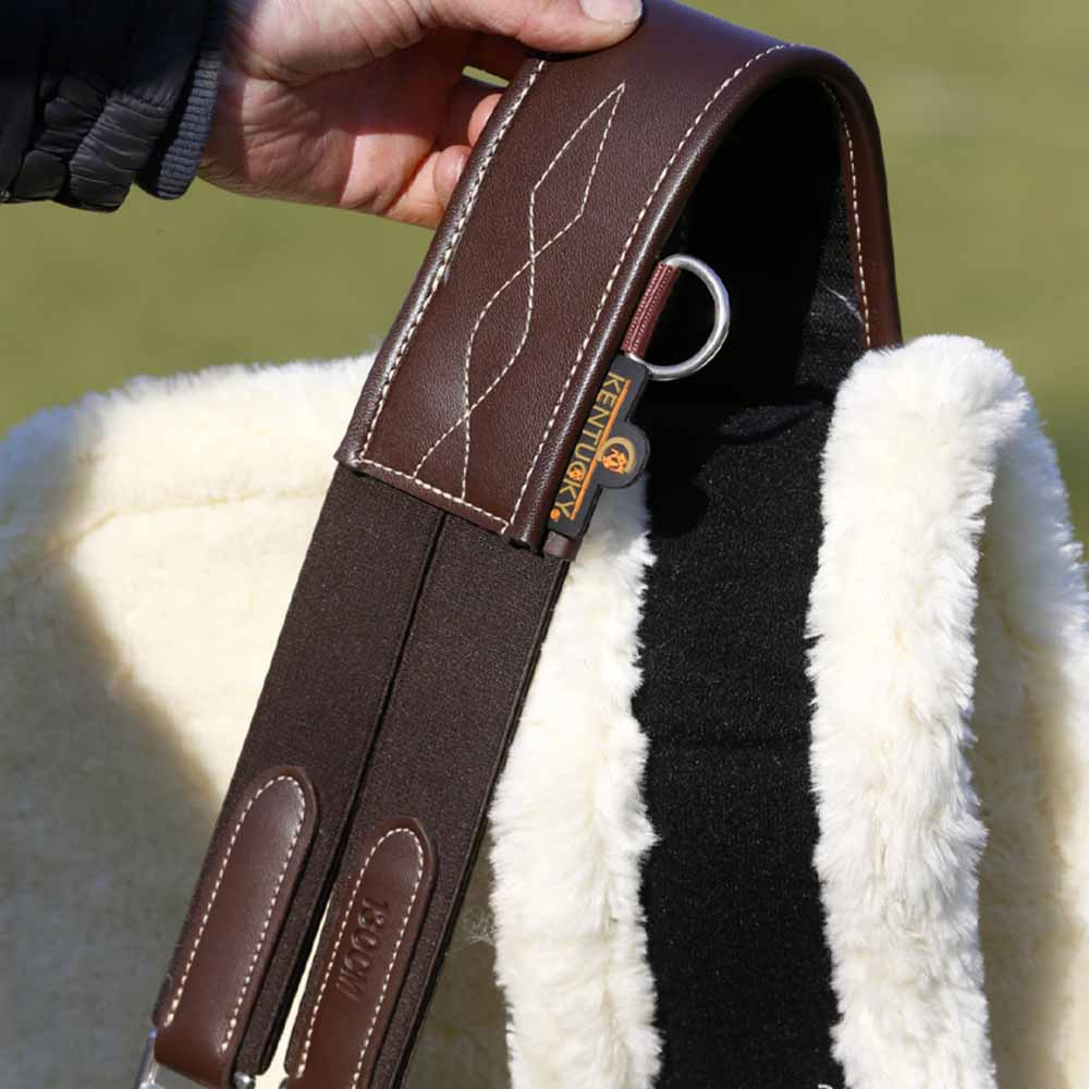 Sattelgurtenschutz Magplatta Sheepskin Natur