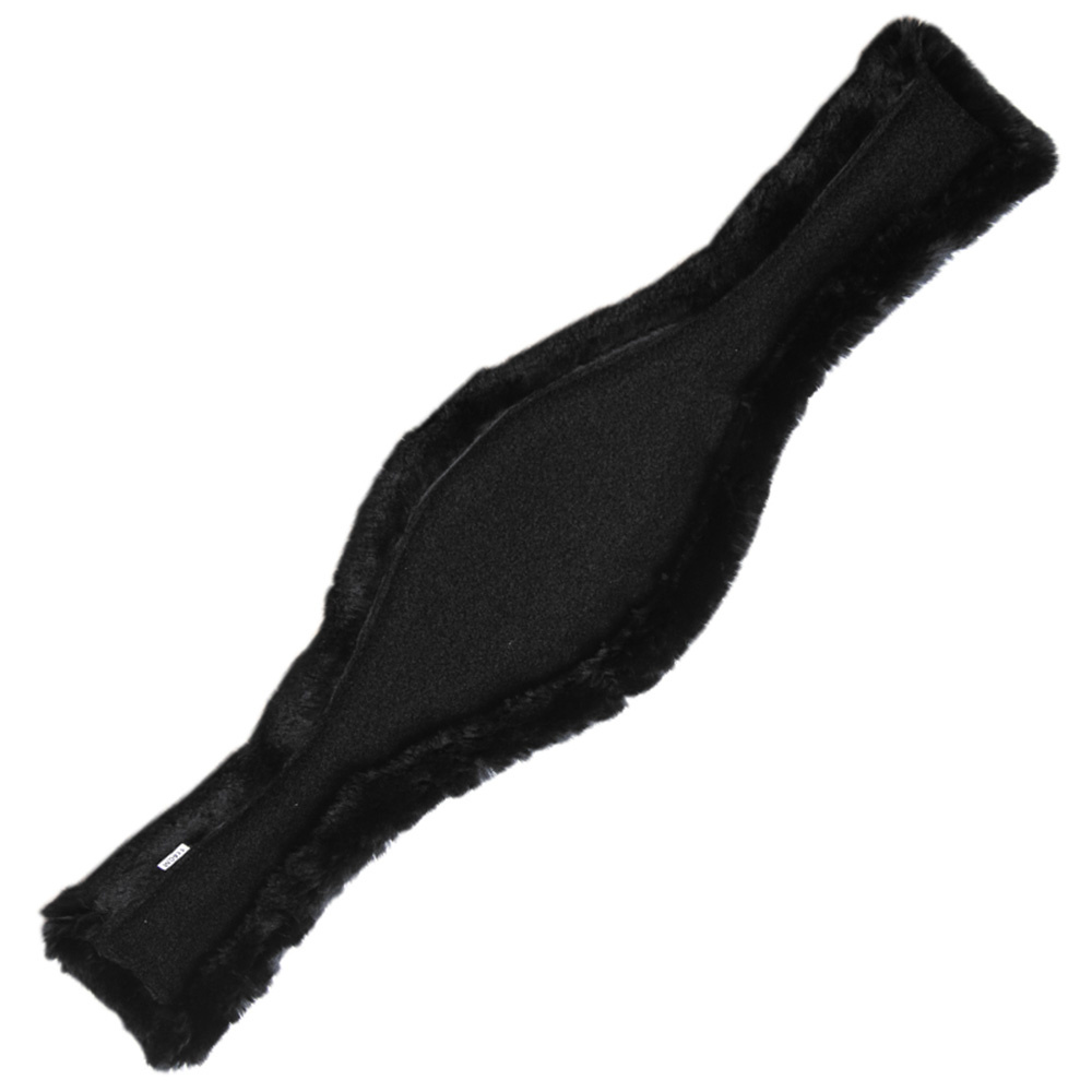 Sattelgurtenschutz Anatomic Sheepskin Schwarz