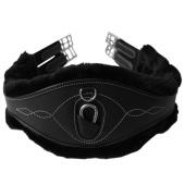 Sattelgurtenschutz Anatomic Sheepskin Schwarz Sattelgurtenschutz Anatomic Sheepskin Schwarz