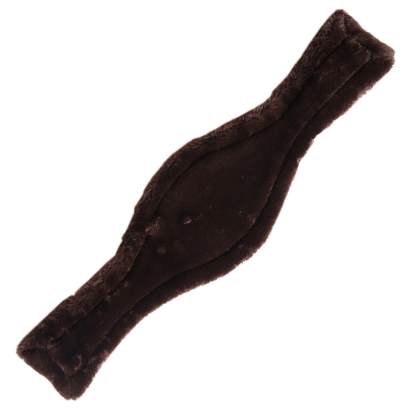 Sattelgurtenschutz Anatomic Sheepskin Braun
