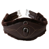 Sattelgurtenschutz Anatomic Sheepskin Braun Sattelgurtenschutz Anatomic Sheepskin Braun