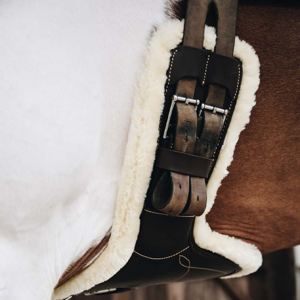 Bauchplatte Sheepskin Braun