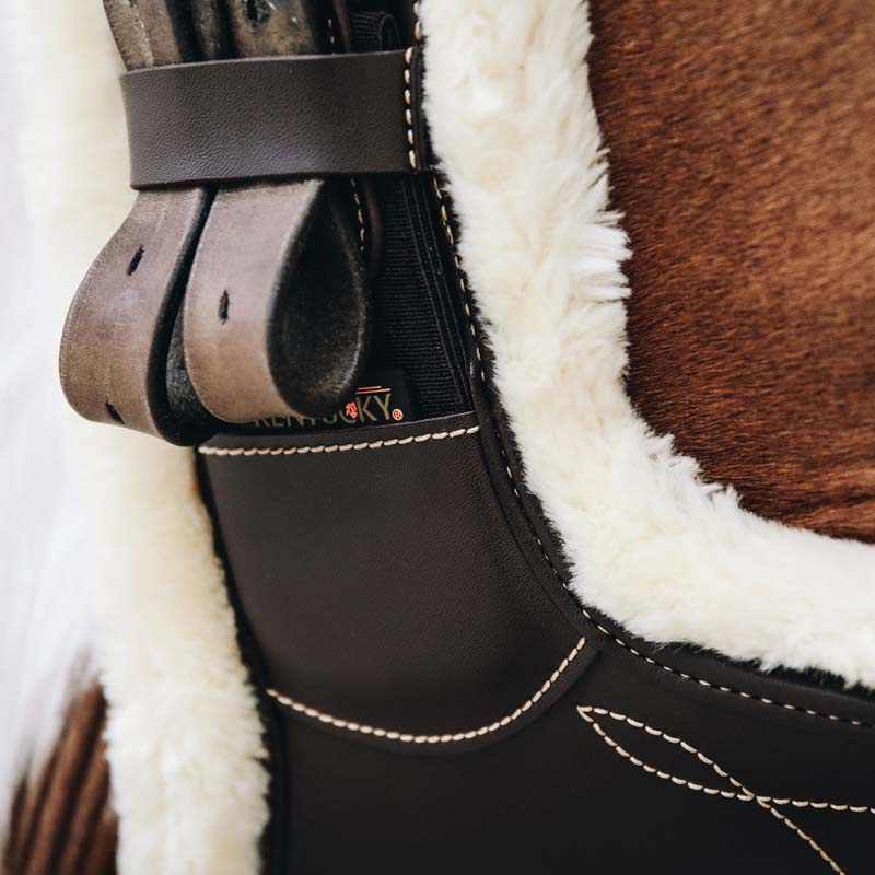 Bauchplatte Sheepskin Braun