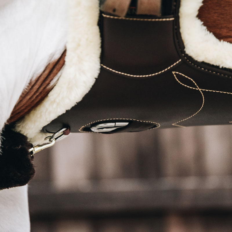 Bauchplatte Sheepskin Braun