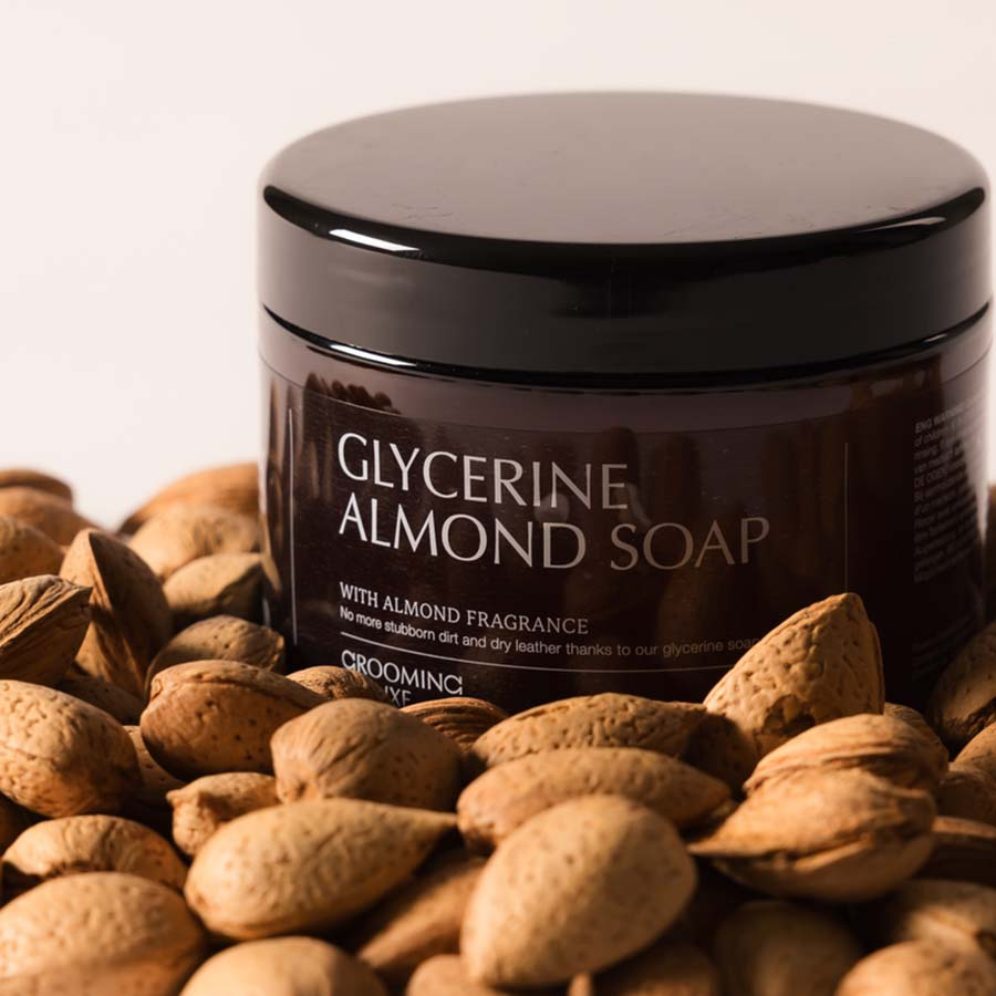 Lederseife Glycerin Almond 450ml