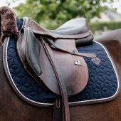 Springschabracke Jumping Star Marineblau Springschabracke Jumping Star Marineblau
