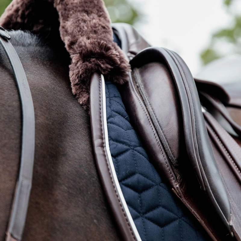 Springschabracke Jumping Star Marineblau