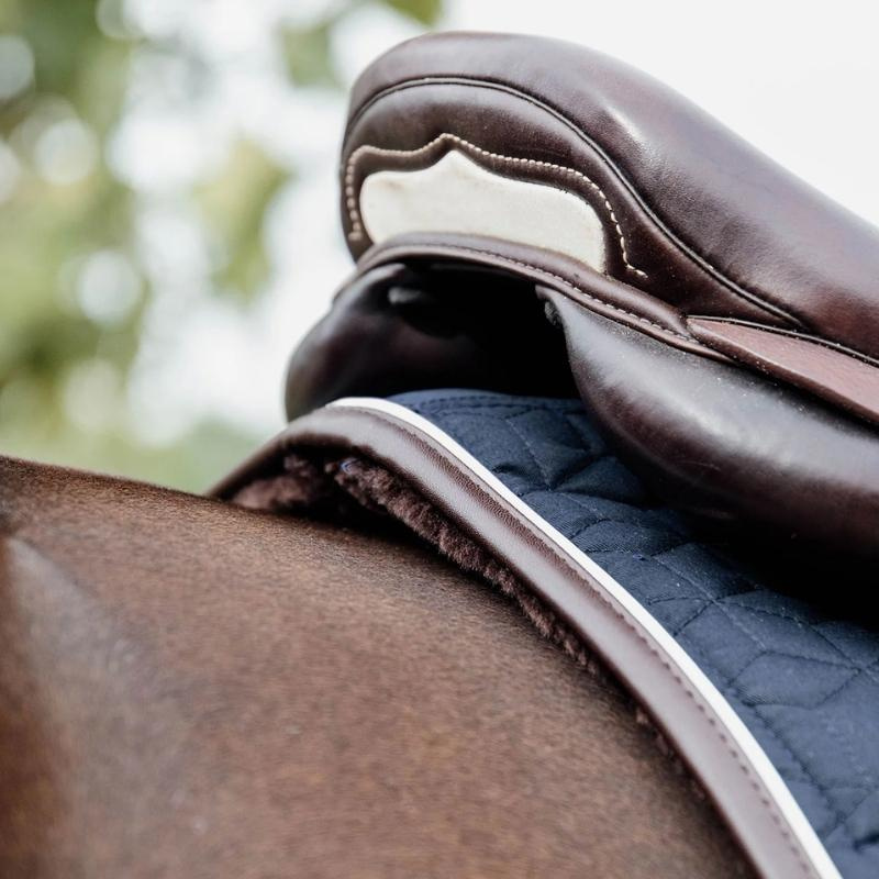 Springschabracke Jumping Star Marineblau