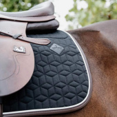 Springschabracke Jumping Star Schwarz Springschabracke Jumping Star Schwarz