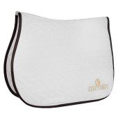 Schabracke Absorb Logo Weiß/Braun Schabracke Absorb Logo Weiß/Braun