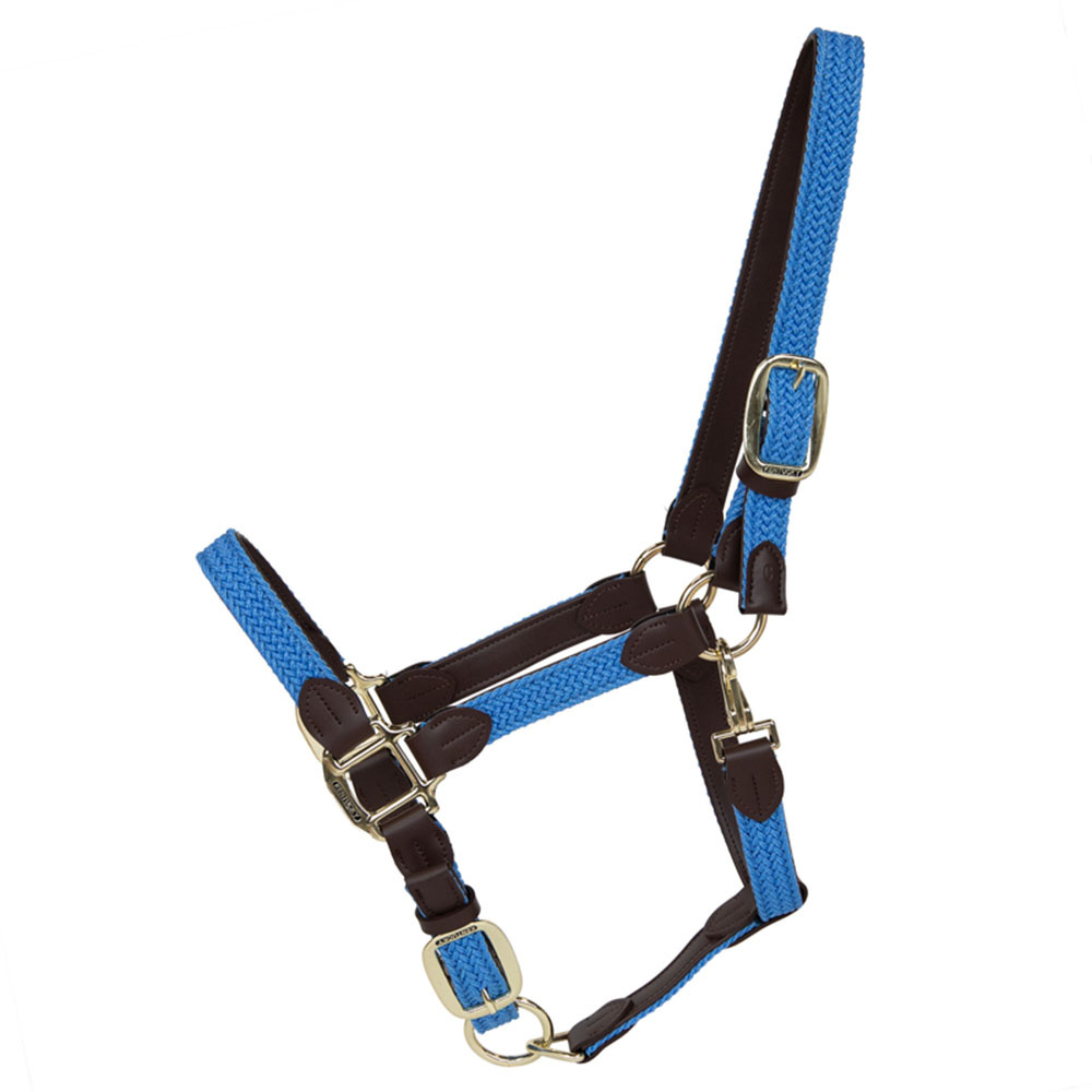 Halfter Plaited Nylon Hellblau