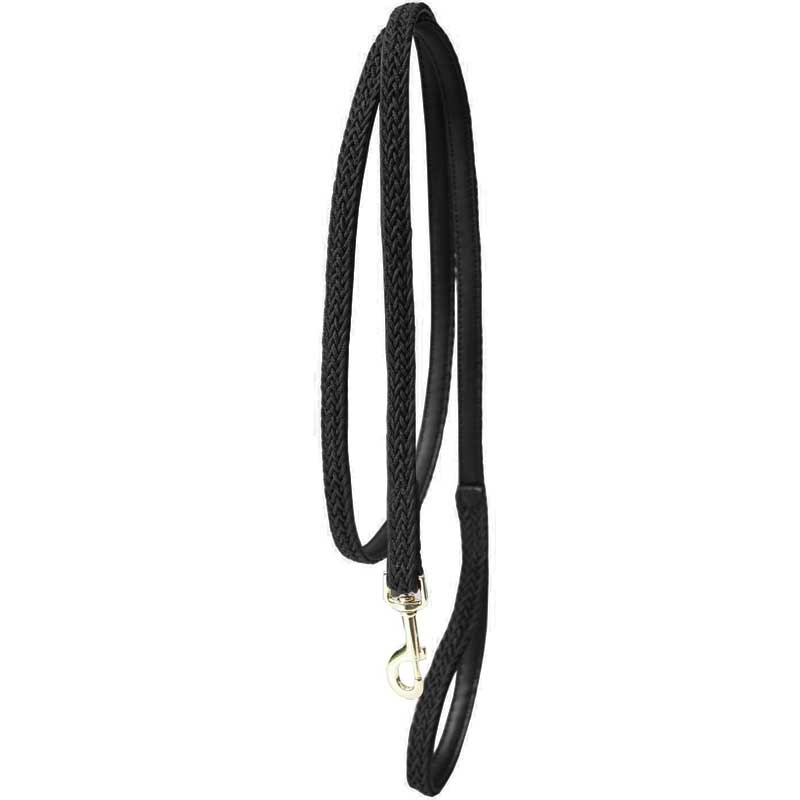 Führstricke Geflochtenes Nylon Schwarz
