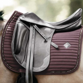 Dressurschabracke Pearls Braun Dressurschabracke Pearls Braun