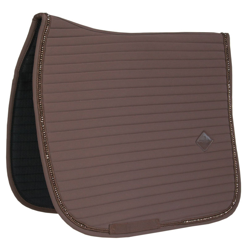 Dressurschabracke Pearls Braun