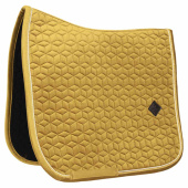 Dressurschabracke Velvet Senfgelb Dressurschabracke Velvet Senfgelb