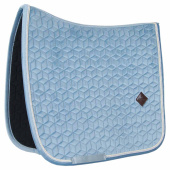 Dressurschabracke Velvet Hellblau Dressurschabracke Velvet Hellblau