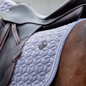 Dressurschabracke Velvet Lila Dressurschabracke Velvet Lila