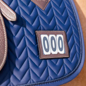 Dressurschabracke Fishbone Competition Marineblau Dressurschabracke Fishbone Competition Marineblau