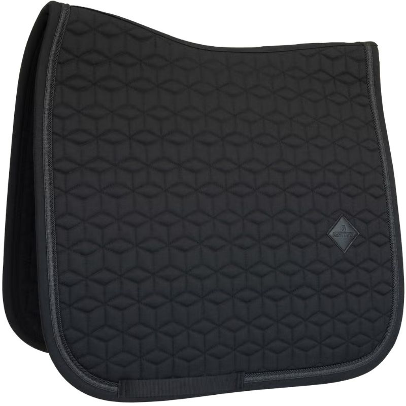 Dressurschabracke Glitzer Seil Schwarz