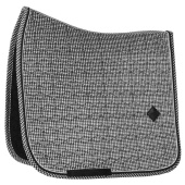 Dressurschabracke Pied-de-Poule Schwarz Dressurschabracke Pied-de-Poule Schwarz