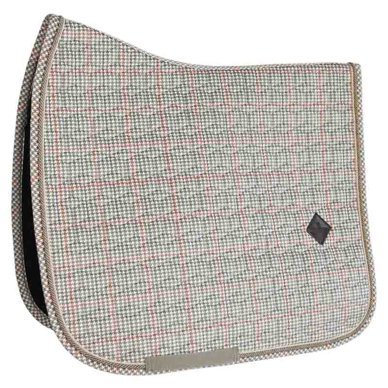 Dressurschabracke Pied-de-Poule Beige