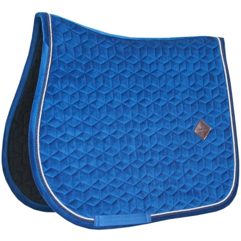 Schabracke Basic Velvet Marineblau