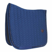 Dressurschabracke Samt Perlen Marineblau Dressurschabracke Samt Perlen Marineblau