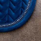 Schabracke Velvet Pearls Marineblau Full Schabracke Velvet Pearls Marineblau Full