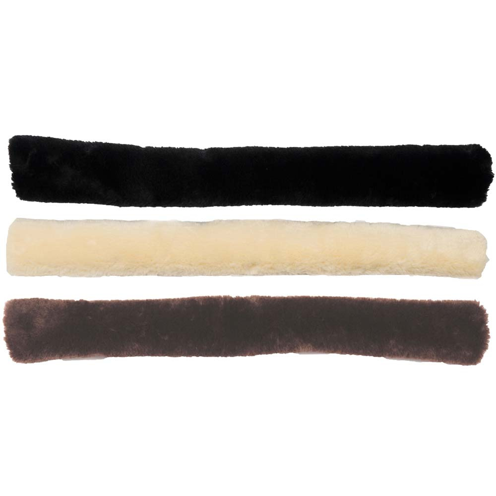 Brustschutz aus Schaffell Braun