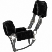 Lammfell-Set für Halfter Schwarz Lammfell-Set für Halfter Schwarz