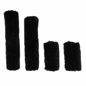 Lammfell-Set für Halfter Schwarz Lammfell-Set für Halfter Schwarz
