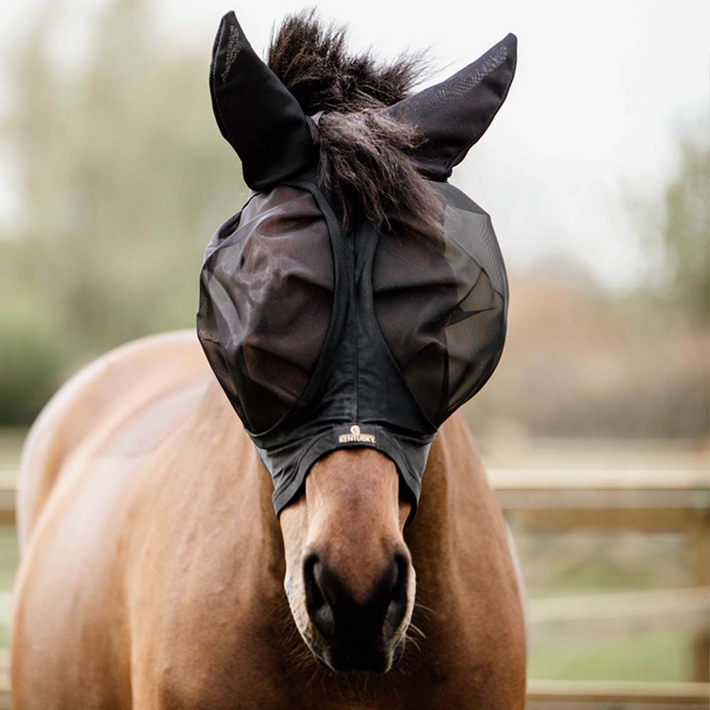 Fliegenmaske Slim Fit Schwarz