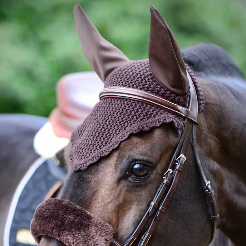 Haube Braun