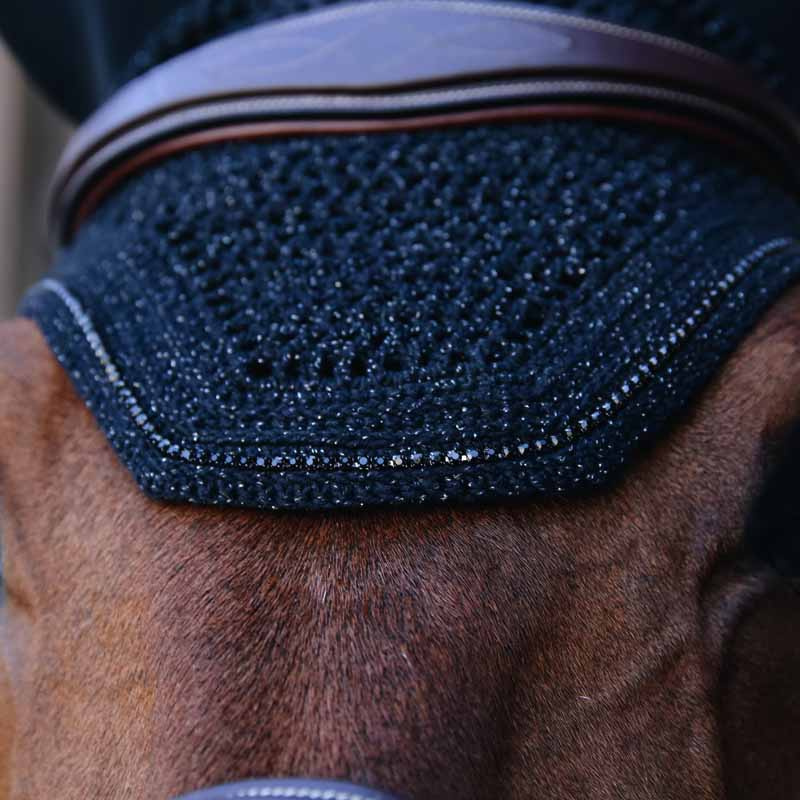 Haube Wellington Sparkling Schwarz